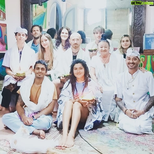 Nidhi Bhanushali Instagram - Summer Solstice Ceremony ✨ Balian