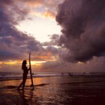 Nidhi Bhanushali Instagram – Happy International Surfing day! 

Tried the short board for the first time. Caught some white water waves, got slammed by big waves, maybe got a lil ahead of myself but had fun none the less and watched the sun go down rather dramatically. 

#internationalsurfingday 
#surfinbali Kuta Bali