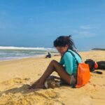 Nidhi Bhanushali Instagram – A wise doggo once said, “when you find shade, big or small, take a nap.” Sasihithlu Beach