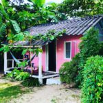 Nidhi Bhanushali Instagram - Painted this beautiful new house that I’m moving into but at what cost. RIP favourite shirt. Koh Phangan เกาะพะง้น