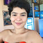Nidhi Bhanushali Instagram - August Dump #causeisuckatpostingregularly 1. Trying to get under some shade on the side of the road on a sunny day in Bali. 2. Working with bamboo to make a small lounger for Shankari’s birthday. 3. At midnight. Shankari’s 71st birthday yayyyy! Homemade yum yumm cake yayyyy! 4. Our super talented Italian boys and Danny jamming in the yard. 5. Cold and breezy sunrise in the rice fields. 6. Just a ‘I am trying to get used to my hair ‘ selfie. 7. @ryora.lights got a make shift haircut by our new friends and it surprisingly turned out to be very good. 8. Kitchen floor mosaic in the making. 9. Crochet bucket hat. Yeah. I. Am. Obsessed. 10. Last supper in Bali.
