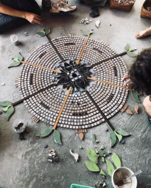 Nidhi Bhanushali Instagram - August Dump 

#causeisuckatpostingregularly 

1. Trying to get under some shade on the side of the road on a sunny day in Bali. 

2. Working with bamboo to make a small lounger for Shankari’s birthday.

3. At midnight. Shankari’s 71st birthday yayyyy! Homemade yum yumm cake yayyyy! 

4. Our super talented Italian boys and Danny jamming in the yard.

5. Cold and breezy sunrise in the rice fields. 

6. Just a ‘I am trying to get used to my hair ‘ selfie. 

7. @ryora.lights got a make shift haircut by our new friends and it surprisingly turned out to be very good.

8. Kitchen floor mosaic in the making.

9. Crochet bucket hat. Yeah. I. Am. Obsessed. 

10. Last supper in Bali.