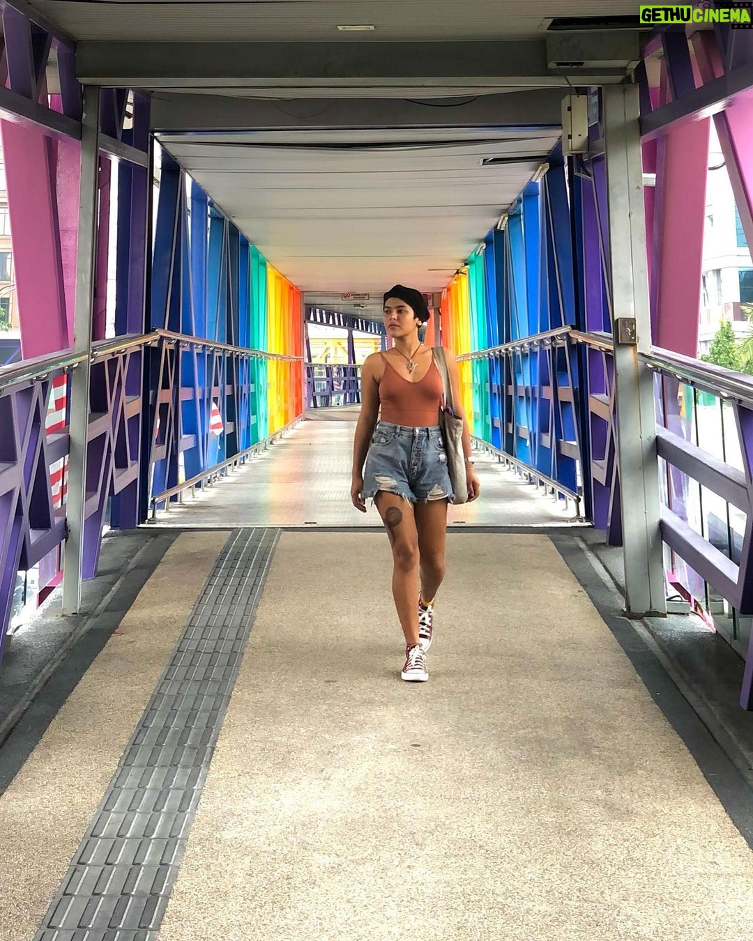 Nidhi Bhanushali Instagram - Being in a new city can be really overwhelming. The skyscrapers, colourful cars and hustle bustle of the Kuala Lumpur can be just as intimidating as it is beautiful. Lucky for me, I have the @kayak_in app. It is super easy to use. You can use their filters and you will always find a flight, hotel, or even car rental deal that works for you. Go check their app now to save on your next trip! #SearchOneAndDone P.s.- Its lovely how KL has so much indian food everywhere. After two months of eating Indonesian food everyday, snacking on a samosa is a feeling second to none. #ad #sponsored Kuala Lumpur, Malaysia