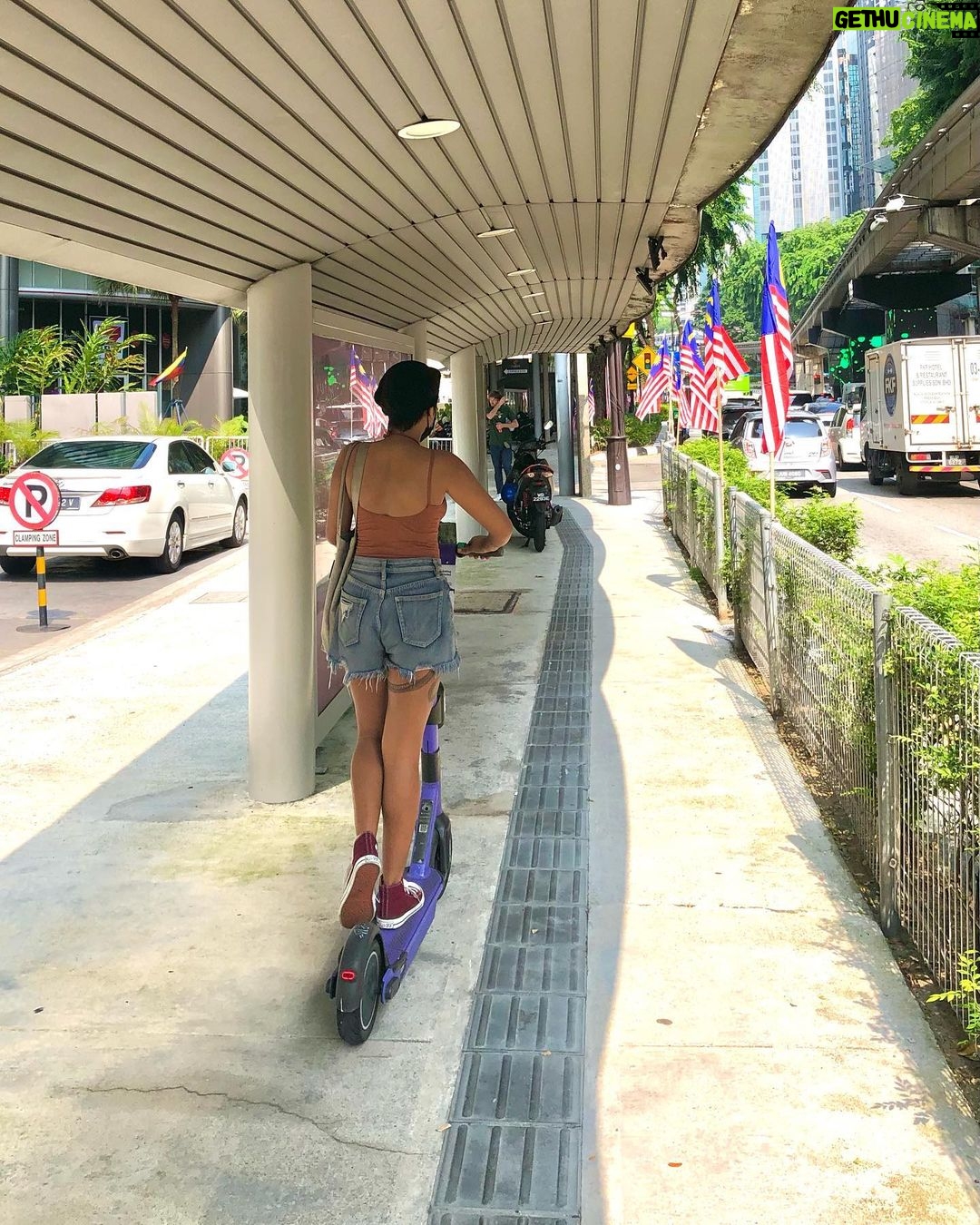 Nidhi Bhanushali Instagram - Being in a new city can be really overwhelming. The skyscrapers, colourful cars and hustle bustle of the Kuala Lumpur can be just as intimidating as it is beautiful. Lucky for me, I have the @kayak_in app. It is super easy to use. You can use their filters and you will always find a flight, hotel, or even car rental deal that works for you. Go check their app now to save on your next trip! #SearchOneAndDone P.s.- Its lovely how KL has so much indian food everywhere. After two months of eating Indonesian food everyday, snacking on a samosa is a feeling second to none. #ad #sponsored Kuala Lumpur, Malaysia