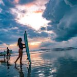 Nidhi Bhanushali Instagram - Anyone else living in the mountains and dying to surf? Check out the new video on Gadabout Pilgrims. Link in bio. Kuta Beach