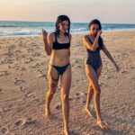 Nidhi Bhanushali Instagram - A weekend with my sisters and em +1s in the land of good surf, great ice cream and incredible sunsets. Wholesome yet incomplete without our girls @nayana_shyam @anveshavij @saumyauniyal_