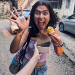 Nidhi Bhanushali Instagram - This lemon tart’s got a one way ticket to my heart and so does @bhagyashreelimaye! Hearsch Bakery