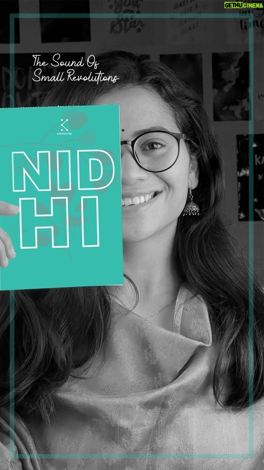 Nidhi Narwal Instagram - "Hum ladkiyon ke aansun humare dupatte ke jaise hote hain." This Women's Day, Nidhi Narwal gifts us with this beautiful poem. *** The Sound Of Small Revolutions Video 18: Nidhi Narwal We at Kommune are celebrating Women's Day with a 3-day series of stories, poems and monologues by women who inspire us 🌻 Edited by: Ninoshka @nino.mov . . #soundofsmallrevolutions #poetryindia #poetryreel #hindipoetry #poetryhindi #womensdayindia #womensday