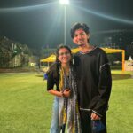 Nidhi Narwal Instagram - I left my heart there! @darshanravaldz exists for real and even his presence is musical! 😍♥️ #thingsthathappened at @spokenfest