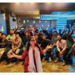 Nidhi Narwal Instagram - 03-09-2022 / INDORE Indore ke log waaqai kaafi pyaare hain! I had such a great time here. Bas pohe, jalebi aur mil jaate toh kya hi baat thi 😅 Thanks to everyone who made this day beautiful! Phir milenge PC : @jayesh_vermaa and @vaibh.s_ #jazbaat #justbaatnahijazbaat #nidhinarwal #indore Indore, India