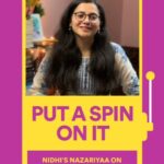 Nidhi Narwal Instagram - The Nazariyaa you didn’t know you needed! ✨ @nidhi.narwal_ really said, beauty is in the little things and made a podcast about it that we can’t stop listening to 🎧