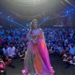Nidhi Shah Instagram – Embrace the power of Goddess Durga within you and conquer your fears. Let the divine energy of Durga Ashtami bring peace, harmony and success 🙏🏼✨ 
HAPPY ASHTAMI ✨

About last night ❤️Hyderabad  you were amazing. It was simply surreal. Thank you for your immense love🫶✨ #gratitude 🙏🏼

Styled by @thedotdiary @thedottstyle 
Outfit by @basilleafworld