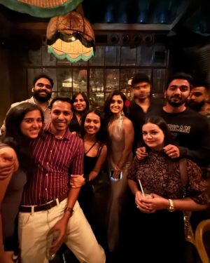 Nidhi Shah Instagram - 20.10.2023 ❤️ 
Celebrated my day with my special ones❤️ their existence truly made it special 💕

Materialistic things and opportunities apart what I am most grateful for is the love that I have received from u guys is overwhelming ✨
Crossing this milestone together with all of you feels really special, it was a blessed birthday ❤️ 
Thank you soo much everyone for all your wishes 🤗❤️🙏🏼✨