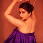 Nidhi Singh Instagram - Dancing Genie in a Bottle 🔮💜✨ Make your Wish! 💫 . Shot by @tejasnerurkarr Styled by @shreejarajgopal HUM @tanvismarathe Assisted by @poojagulabani Outfit @moonstruckbyss