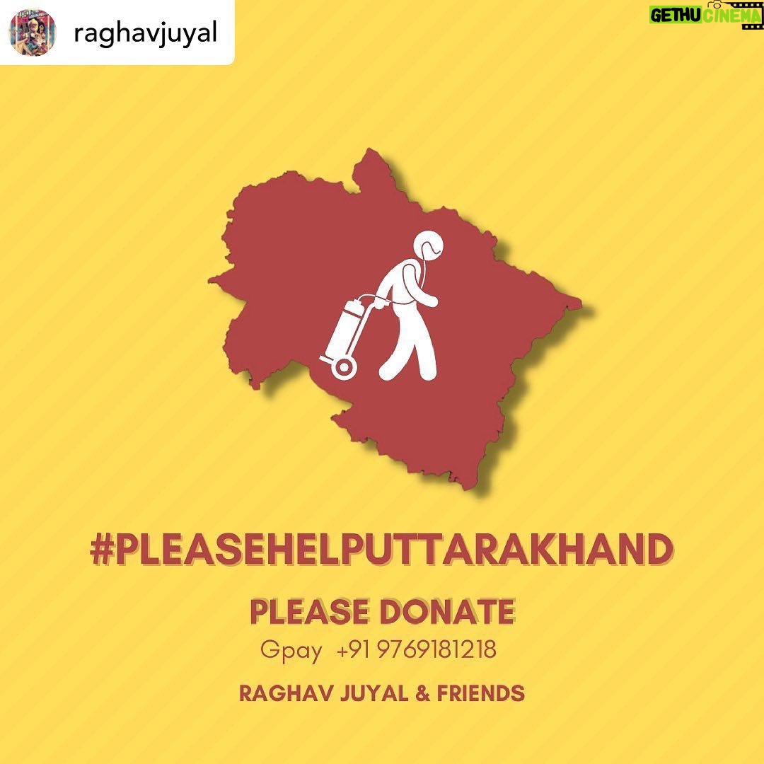 Nidhi Singh Instagram - An earnest appeal for Uttarakhand. Kindly help us spread the word. ππΌ Posted @withregram β’ @raghavjuyal #PLEASEHELPUTTARAKHAND Please Donate! We need to supply immediate aid to our people. Our state is collapsing and we are calling for a NATION WIDE HELP! TO ALL GOVTs. TO ALL ORGANISATIONS! TO EVERYONE! We Don't have enough supply of Medical Equipments, such as Ventilators, ICU Rooms, Oxygen Beds, Oxygen Cylinders, Concentrators, Injections, Medicines & More. Our people are just dying, our city is dying, our state is dying! Please Help Us! Please Send Us Aid! Please Donate! Help Us Save Uttarakhand, Help us save Humanity. GPAY- 9769181218 @khushiyaanorg LINK IN MY BIO -Raghav Juyal & Friends.