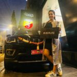 Nidhi Singh Instagram - -08/01/21- Sooooooooo She’s my first and I Needed to cherish her all by myself first. 🙃 Say hello to my Beastie.🖤 . Thank you for making this so smooth & fun @jeep @jeepindia Oh! The places we’ll go ! 🐥🐒🌈🤸🏻‍♀️😇🥰💞 . #LuckyGirl #SoGrateful #Jeep #Thankful #Blessed P.S. There are many other embarrassing moments of me screaming & jumping captured by @shashwatsinghofficial & @nikhitagandhiofficial which I’ll post over the course of time. Or Maybe not. 😝