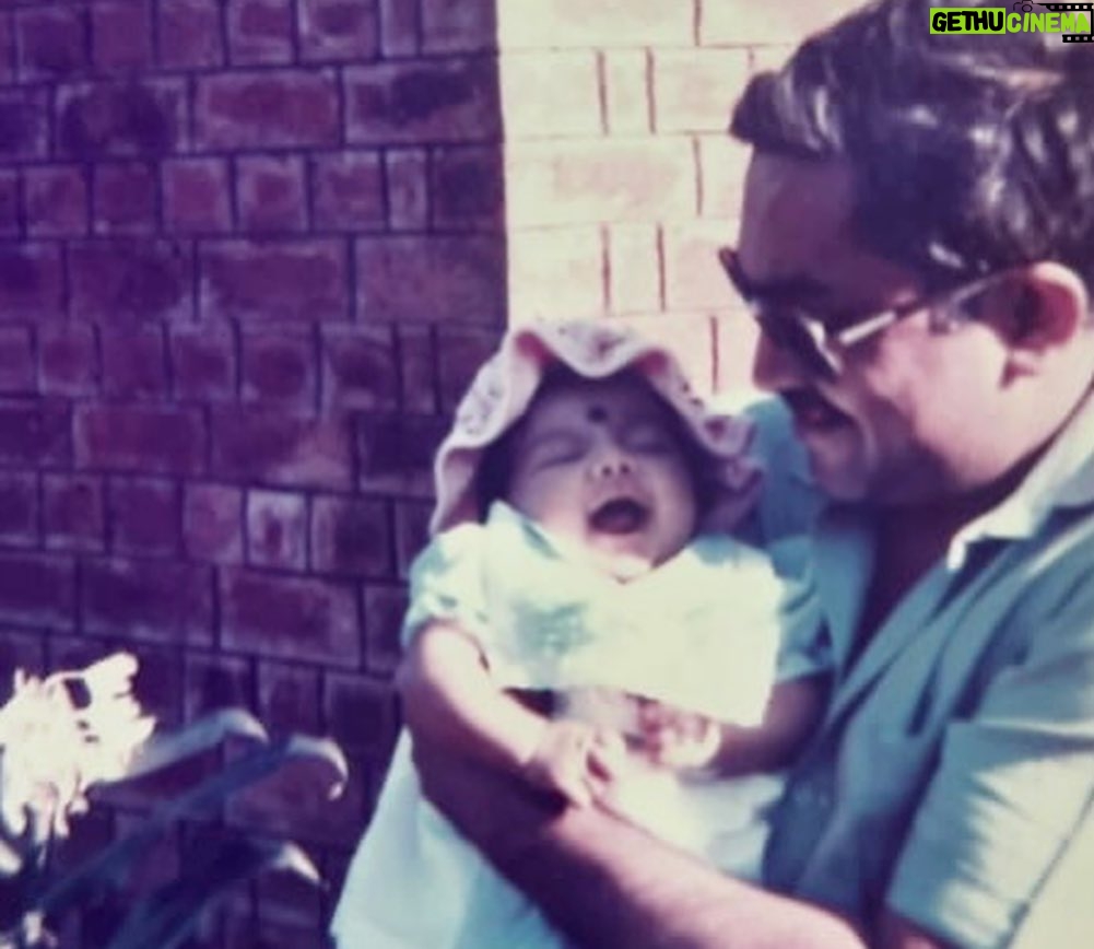 Nidhi Singh Instagram - This one popped up today and it felt like my papa sent it my way.. ☺️ He was a man of deep faith and grit & had a beautiful ability to stay calm and steady, no matter what. Also, he had an exceptional ability to say the right thing at the time it’s most relevant… (I on the other hand, Don’t. At all. Lol) And the more I wonder how was he constantly so relevant and wise, the more I realise it’s because of his deep love for new knowledge and a strong zest for life because he really did understand how fickle it was. If he made you a cup of coffee - it was the best coffee hands down. When he treated his patients, he was the best doctor they’d ever been treated by.. He laughed loudly, spoke truthfully, worked sincerely, apologised instantly, trusted deeply, loved passionately, fought bravely and forgave kindly. He was flawed and how but man was he fabulous! It’s been exactly 3 months and 12 days since my sweetest man left his human form and every single moment since congregates to nothing without his loud laughter & funny sarcastic remarks.. I don’t know why I’m sharing this today but I felt this deep urge to do it.. To anyone this resonates with - “You are the collective of every experience you have had in your life.” 🦋✨ (Swipe right to see how quickly our sense of humour started matching.😊)