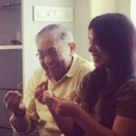 Nidhi Singh Instagram - Khudi ko Kar buland itna, Ki har taqdir se pehle, Khuda bande se khud pucche, Bata teri raza kya hai. . I’ll look for my answers in these lines you’d often recite to us in your baritone voice.. Calling you mine will always be my highest honour & privilege. Thank you papa. I’ll hold onto you tightly in my heart.. We don’t say goodbye.. we say “Aage ka program kya hai, bata dena...” We’ll be fine, ok? Together.. Forever. ❤️