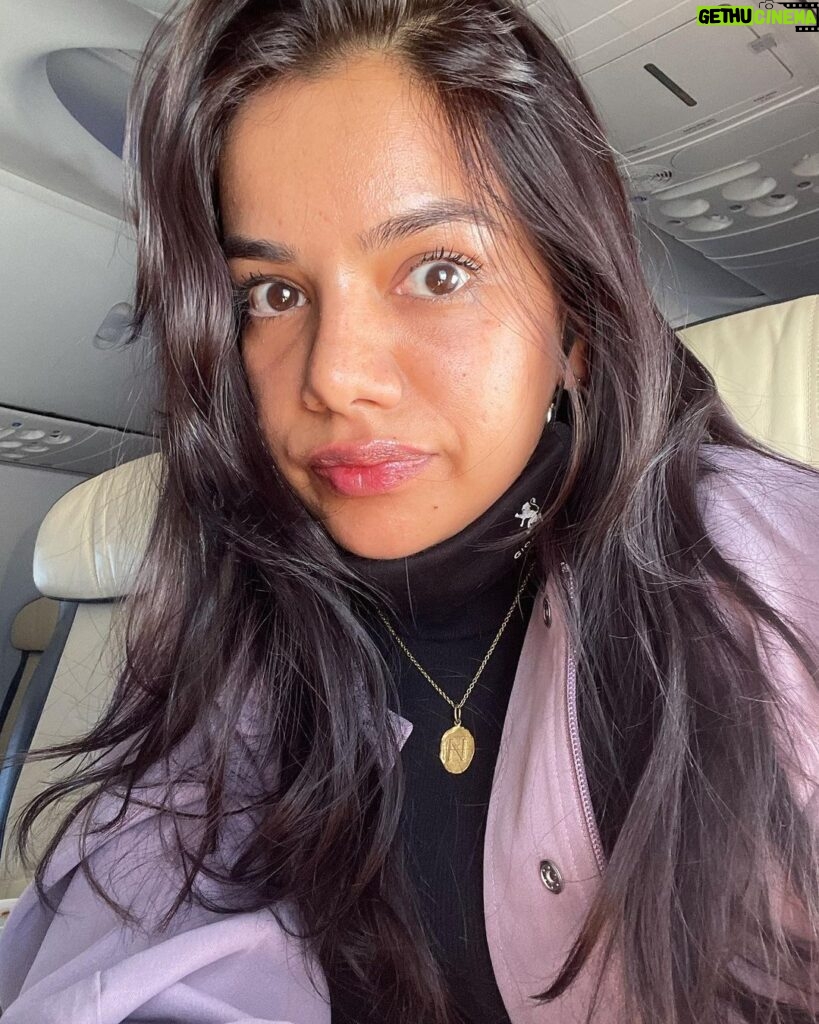 Nidhi Singh Instagram - When the Europian sun hits you after 2 years. 😇 Zdravo Serbia! (Swipe=>> 3rd picture is me post my 4th breakfast. Get me off this plane🥸) Belgrade, Serbia
