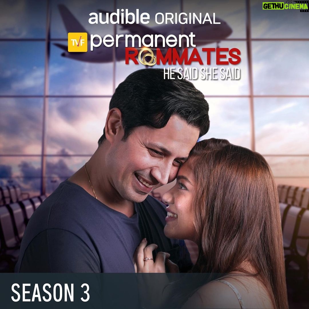 Nidhi Singh Instagram - This Valentine’s Day, @sumeetvyas and I are back with Permanent Roommates, He Said She Said S03 only on @audible_in Available to members at no extra cost. @theviralfever We hope you love listening to them as much as we loved recording em! xx