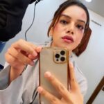 Nidhi Singh Instagram - Ma ki Dua-Lipa 👻😋✨ बैक ऑन सेट 🙂 #MayTheForceBeWithUs #Abhay3 #Khushboo #GlamTime