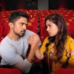 Nidhi Singh Instagram - Bas ho gaye yeh lovey dovey pictures, aa dekhen zara, kisme kitna hai dum? 😜 @saqibsaleem @erosnow #AisaWaisaPyaar #ErosNow