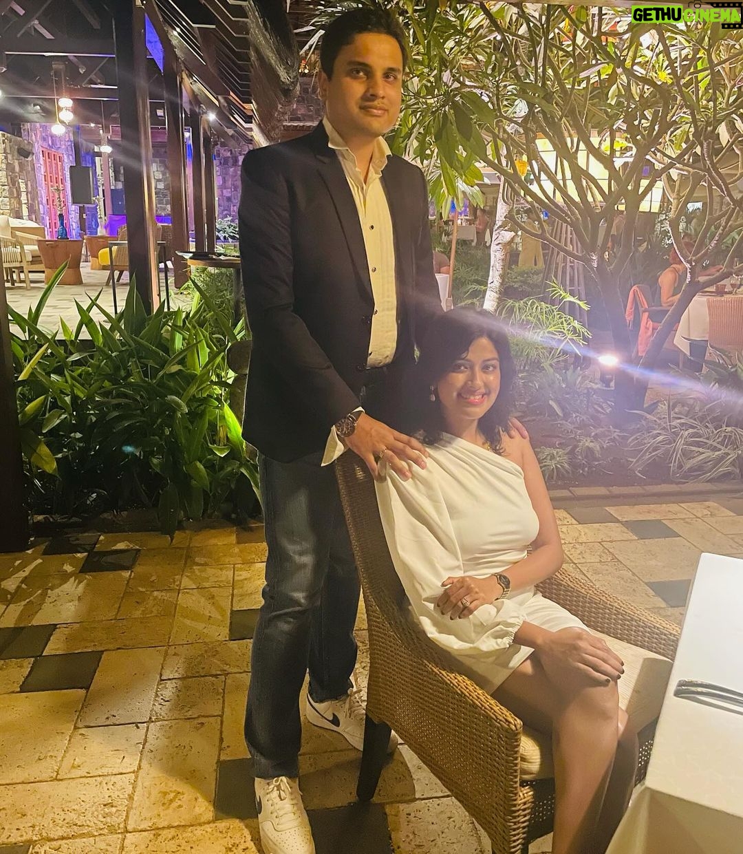 Niharika Dash Instagram - Being an overly emotional person, I’ve always sought someone who will understand me for who I am. You are the one person in my life with whom I can share anything. Your kindness, ability to show emotion, and calm demeanor have always touched my heart. Thanks for being my forever best friend and loving this craziest girl. My life was never easy, I know it will never be, but with you by my side, I will face each and every odd with strength. Here’s to 365 days to this beautiful day ❤️ Happy Engagement Anniversary Le Jadis Beach Resort & Wellness Mauritius