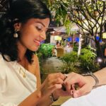 Niharika Dash Instagram - Being an overly emotional person, I’ve always sought someone who will understand me for who I am. You are the one person in my life with whom I can share anything. Your kindness, ability to show emotion, and calm demeanor have always touched my heart. Thanks for being my forever best friend and loving this craziest girl. My life was never easy, I know it will never be, but with you by my side, I will face each and every odd with strength. Here’s to 365 days to this beautiful day ❤️ Happy Engagement Anniversary Le Jadis Beach Resort & Wellness Mauritius