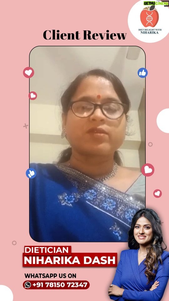 Niharika Dash Instagram - Haemoglobin Elevated from 10.8 to 11.5 Milligram, 7kg weight gracefully shed and blood sugars under control from 16/200 to 110/139.Feeling light, free, and comfortable.We're thrilled to witness your success and dedication to your health. 😃👍 Thank you for trusting us with your health, and we look forward to continuing to support you on your path to well-being. ❤️ If you want a customized Homemade Diet plan, WhatsApp us at +917815072347. Also, Connect Us On: 👉Facebook: https://www.facebook.com/DietdelightwithNiharika 👉Instagram: https://www.instagram.com/dietdelightwithniharika/ 👉Youtube: https://www.youtube.com/@dietdelightwithniharika4069 👉Twitter: https://twitter.com/NiharikaDash14 👉LinkedIn: https://www.linkedin.com/in/niharika-dash-326435212/... 👉Websites: https://www.dietdelightwithniharika.in/ #hemoglobinlevels #diabetes #weightloss #weightlossdiet #happyclients #clientsreview #cutomerreview #HealthIssues #Hypothyroidism #Obesity #Infertility #ConceiveNaturally #patienttestimonial #ThyroidControl #CustomizedDietPlan #CustomizedHomemadeDietplan #HomemadeDiet #Exercise #pcod #pcos #nutrition #HealthyEating #healthylifestyle #BalancedDiet #HealthyLifestyle #NutritionTips #dietdelightwithniharika ODISHA