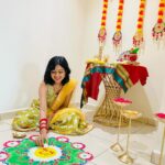 Niharika Dash Instagram - Our first Diwali together ❤️ @ssarangi2 May the festival of lights dispel the darkness of ignorance and spread the light of knowledge and wisdom. Happy Diwali 🙏 #HappDeepavali2023 ❤️ Dubai, United Arab Emirates