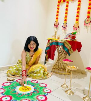 Niharika Dash Instagram - Our first Diwali together ❤️ @ssarangi2 

May the festival of lights dispel the darkness of ignorance and spread the light of knowledge and wisdom. Happy Diwali 🙏

#HappDeepavali2023 ❤️