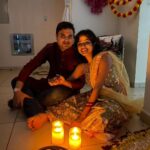 Niharika Dash Instagram - Our first Diwali together ❤️ @ssarangi2 May the festival of lights dispel the darkness of ignorance and spread the light of knowledge and wisdom. Happy Diwali 🙏 #HappDeepavali2023 ❤️ Dubai, United Arab Emirates