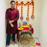 Niharika Dash Instagram - Our first Diwali together ❤️ @ssarangi2 May the festival of lights dispel the darkness of ignorance and spread the light of knowledge and wisdom. Happy Diwali 🙏 #HappDeepavali2023 ❤️ Dubai, United Arab Emirates