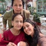 Nimrat Kaur Instagram – Generations of love and conversations about the exact same topics every trip! Ghar ke pyaar ki consistent vibe ♥️♾️ 

#hometime #fullheart #khaanekibaatein Bikaner House
