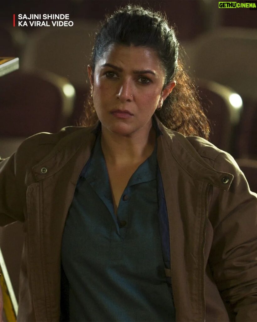 Nimrat Kaur Instagram - Solving mysteries and stealing hearts! Inspector Bela is the best of both worlds 🔎❤ #SajiniShindeKaViralVideo now streaming, only on Netflix!