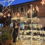 Nimrat Kaur Instagram – Gorgeous lights, customary annual Christmas walk, a million selfies and a visit from my baby sis for a present from Santa !!! Merry Christmas to all celebration from me and mine ♥️💋🥰👯‍♀️🎄 

#merrychristmas #christmaseve #siblinglove #besttimes Ranwar Village