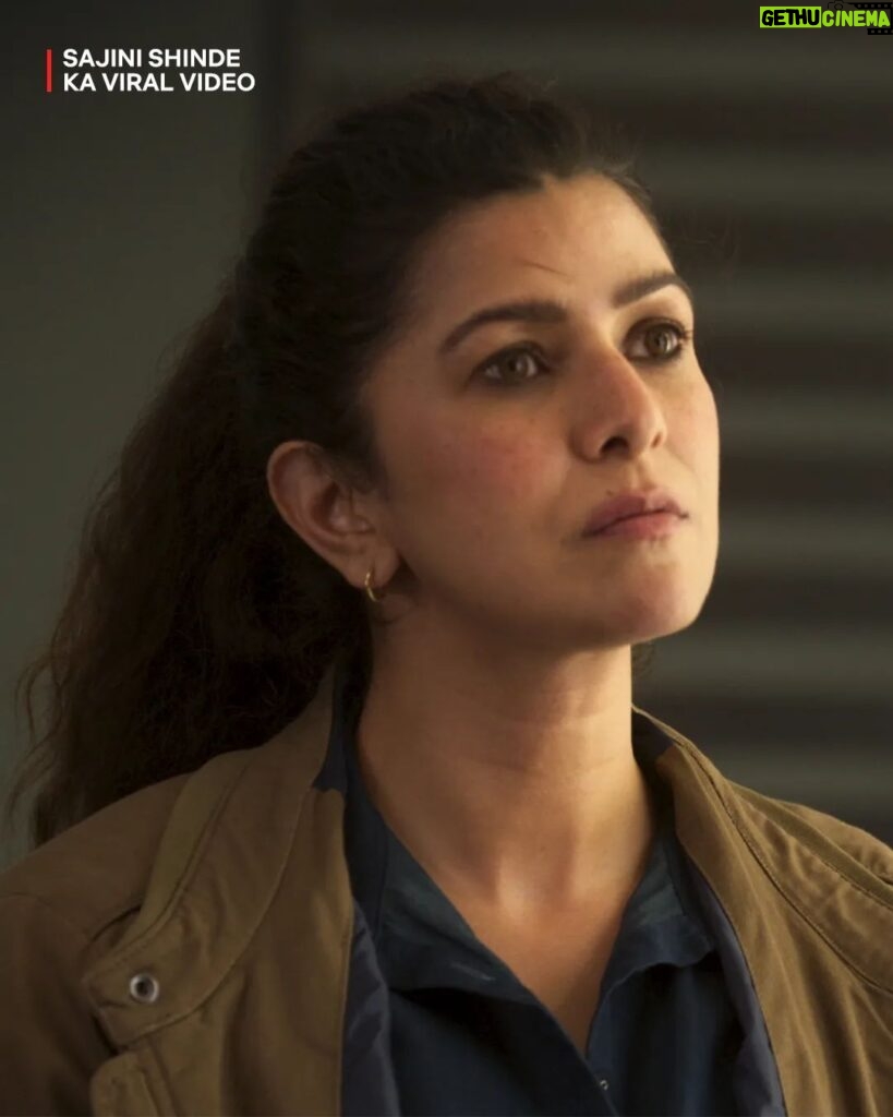 Nimrat Kaur Instagram - Solving mysteries and stealing hearts! Inspector Bela is the best of both worlds 🔎❤ #SajiniShindeKaViralVideo now streaming, only on Netflix!