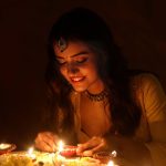 Nisha Guragain Instagram - Spreading Diwali vibes! ...🪔 📷- @faizialiphotography Location- @fzyfuzionstudio MUA- @makeupbybharti