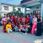 Nisha Guragain Instagram – Dashain vibes 😊 Ithari, Nepal