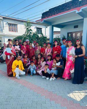 Nisha Guragain Instagram - Dashain vibes 😊