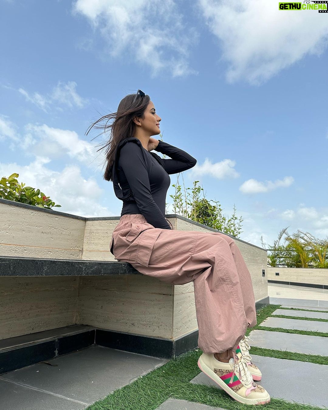 Nisha Guragain Instagram - Current status: distancing myself from bullshit…..😇 In My Own Happy World