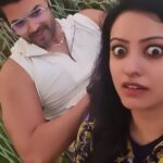 Nisha Krishnan Instagram – ❤❤ 😜😜

#justforjolly
#lovelifelaughter 
#GaneshNisha