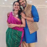 Nisha Krishnan Instagram - Always better together!!❤️😘😘 with my number one #madisaarmaami 😍🤪 #couple #couplelife #husbandandwife #wifey #partner #relationship