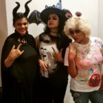 Nisha Krishnan Instagram - Happy Halloween 🎃 🤪 from Maasha and the Witch 🧙‍♀️ 👻 #Halloween #halloweenparty #halloweencostume #halloweenwithfriends