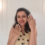 Nisha Krishnan Instagram - There is so much beauty and elegance in a great set of nails 💅 A geniune review of @fingertipsthenailspa ECR. The owners of ECR Fingertips Radha and @imsaranyababu were very warm and helped me patiently as it's my first time. It's a great experience! Girls do visit them 😊😊 Thank you, @surajarchana, for pushing me to try something new 🤗 #notapaidpromotion #nailextensions #nailspa #ECR