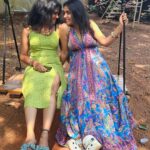 Nisha Ravikrishnan Instagram - Sunshines 🌞 #anvisha🧿 #nimmnisharkn 🖤🤍 😍😎❤️🖤 Goa, India