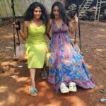 Nisha Ravikrishnan Instagram - Sunshines 🌞 #anvisha🧿 #nimmnisharkn 🖤🤍 😍😎❤️🖤 Goa, India