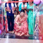 Nishita Goswami Instagram - Grand inauguration of AB communications .. A beautiful and ultra modern store of mobile and other electronic gadgets. An initiative of an young Assamese entrepreneur Dipu Bora. A young guy who is hard working and honest. My best wishes to the entire team of AB Communication ( near Jaya Nagar Chariali ) Beltola . . . . #inauguration #ribboncutting #assam #guwahati