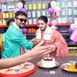 Nishita Goswami Instagram - Grand inauguration of AB communications .. A beautiful and ultra modern store of mobile and other electronic gadgets. An initiative of an young Assamese entrepreneur Dipu Bora. A young guy who is hard working and honest. My best wishes to the entire team of AB Communication ( near Jaya Nagar Chariali ) Beltola . . . . #inauguration #ribboncutting #assam #guwahati