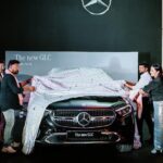 Nishita Goswami Instagram - The grand launch of New Mercedes GLC at Axom Motors with @sanjive_narain @jatinbora01 @mr.jivvi and @shyamkanumahanta . My best wishes to the entire team of mercedes @mercedesbenz.axommotors family My special love to @akshata.narain ( my darling ) . . .. #mercedes #nishitagoswami #jatinbora #assam